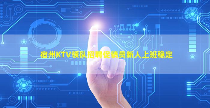 宿州KTV领队招聘促销员新人上班稳定